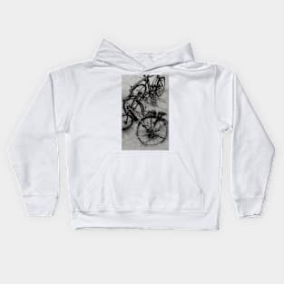 Bicycle Boneyard #73 Kids Hoodie